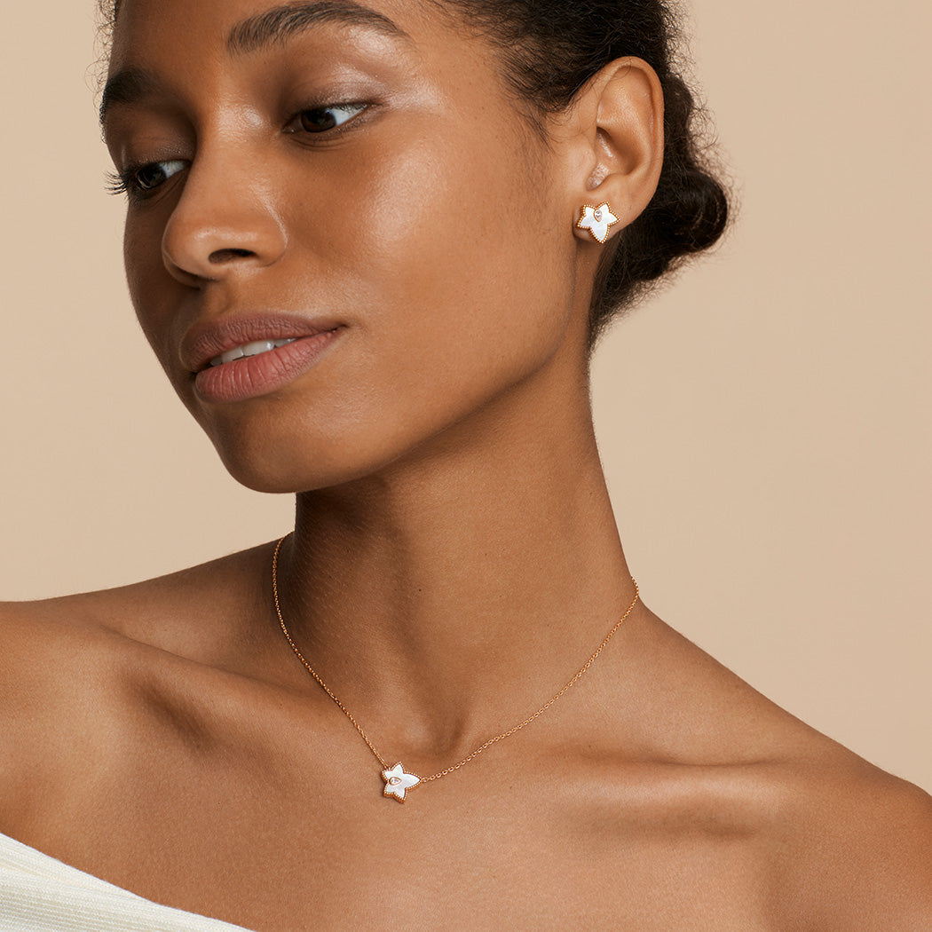 Mother of Pearl Bead Necklace