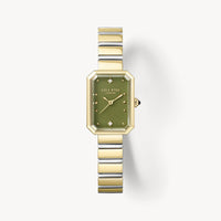 Ms. Rosburry Green Onyx Watch