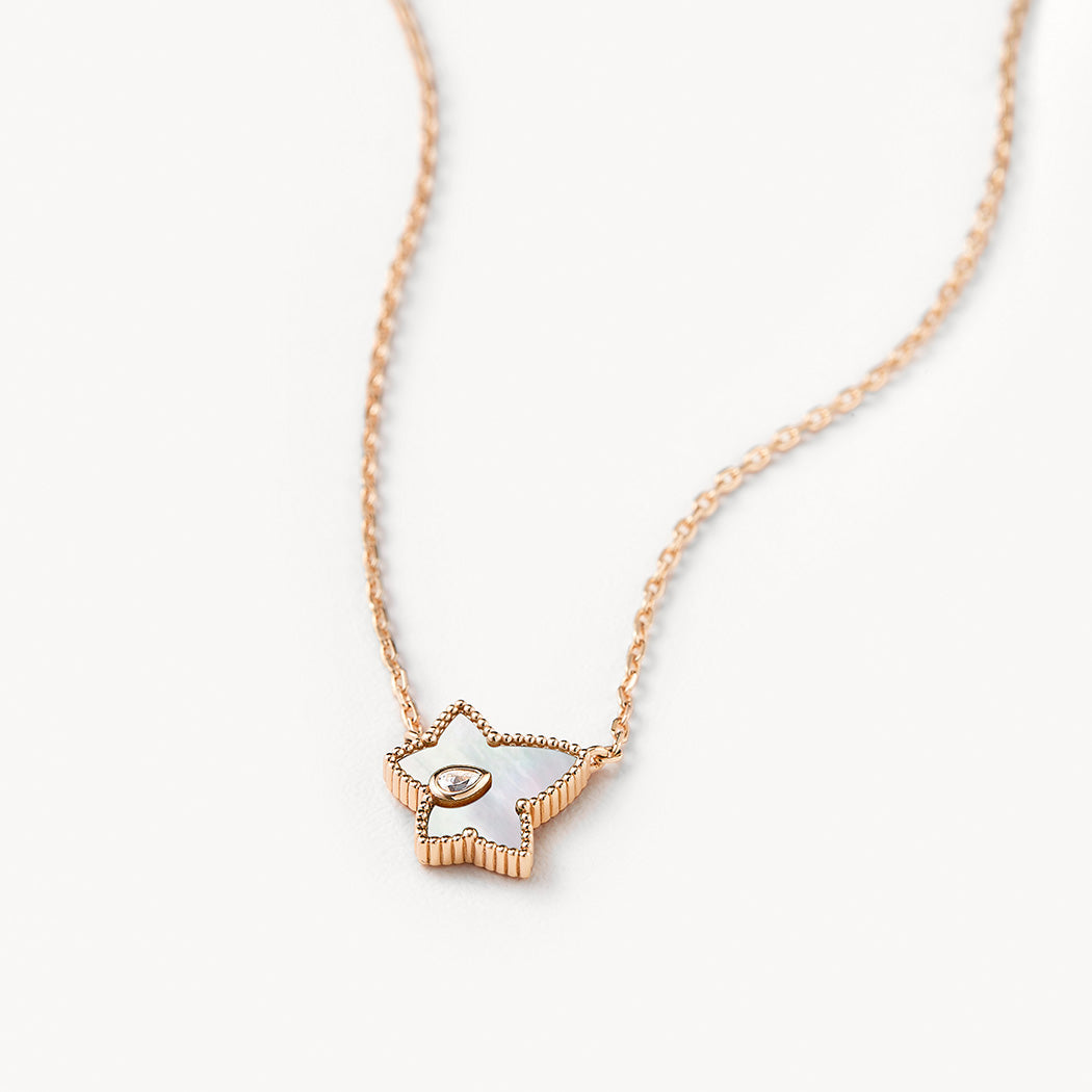 Mother of Pearl Bead Necklace