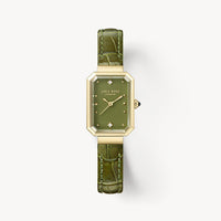 Ms. Rosburry Green Onyx Watch